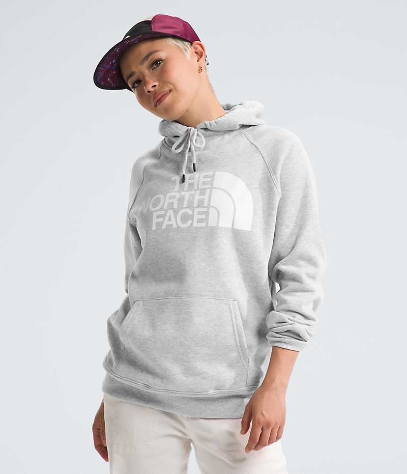 Sweat a Capuche The North Face Half Dome Pullover Femme Grise | FR GXDTU