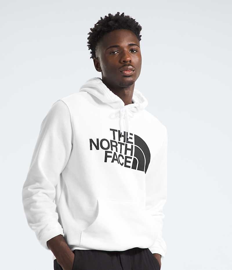 Sweat a Capuche The North Face Half Dome Pullover Homme Blanche | FR OTJMD