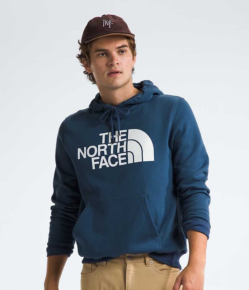 Sweat a Capuche The North Face Half Dome Pullover Homme Bleu | FRANCE BWFIV