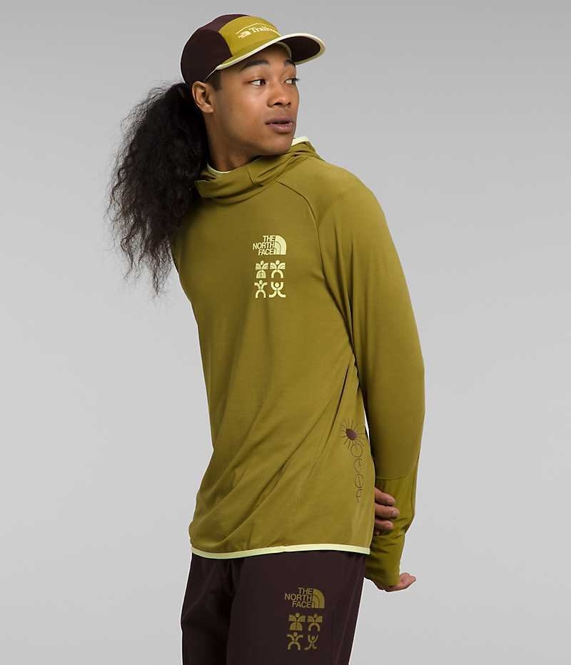 Sweat a Capuche The North Face Trailwear Cerro Alto Homme Vert Olive | FR CRYWZ