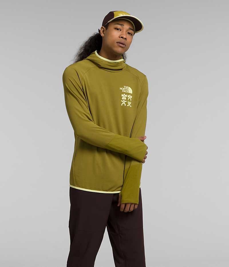 Sweat a Capuche The North Face Trailwear Cerro Alto Homme Vert Olive | FR CRYWZ