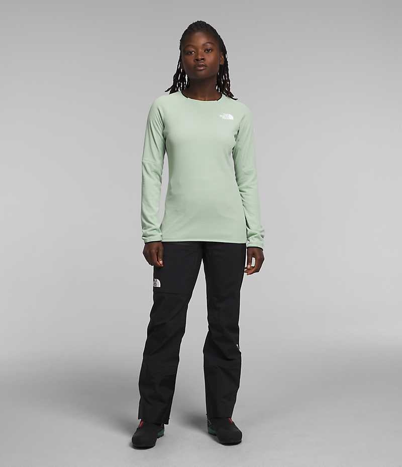 Sweatshirt The North Face Summit Series FUTUREFLEECE™ Crew Femme Menthe | PARIS FPMTO