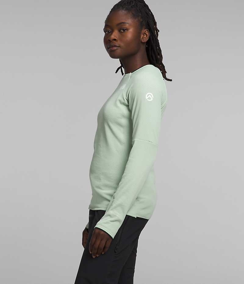 Sweatshirt The North Face Summit Series FUTUREFLEECE™ Crew Femme Menthe | PARIS FPMTO