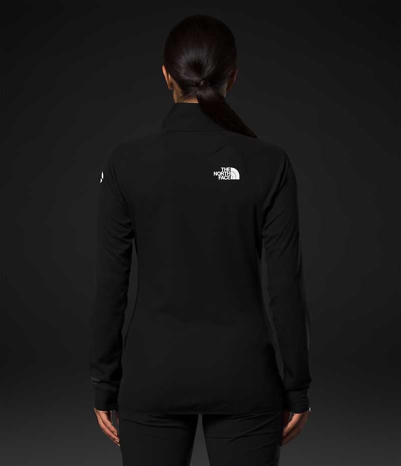 Sweatshirt The North Face Summit Series FUTUREFLEECE™ LT ½-Zip Femme Noir | FR DZWNE