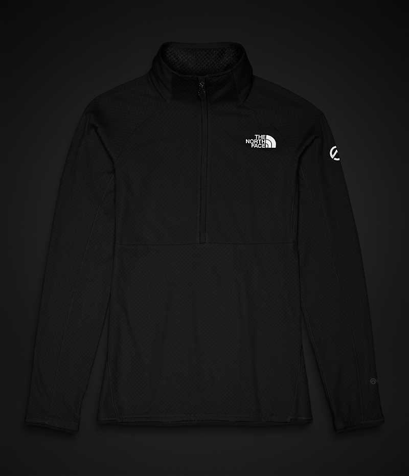 Sweatshirt The North Face Summit Series FUTUREFLEECE™ LT ½-Zip Femme Noir | FR DZWNE