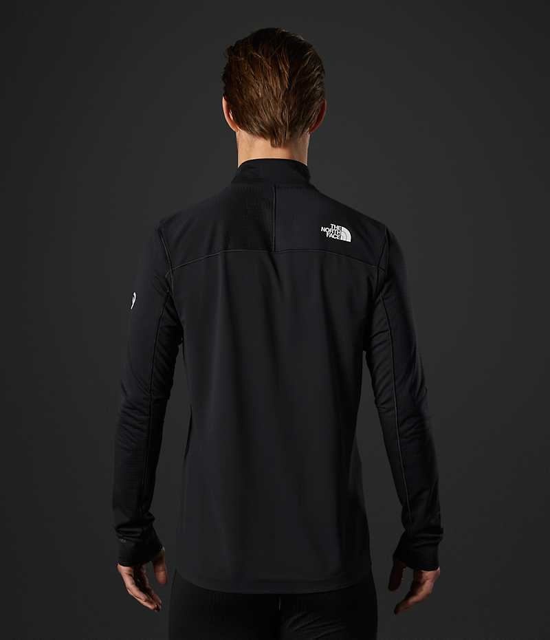 Sweatshirt The North Face Summit Series Crevasse ½-Zip Homme Noir | PARIS WDCJO