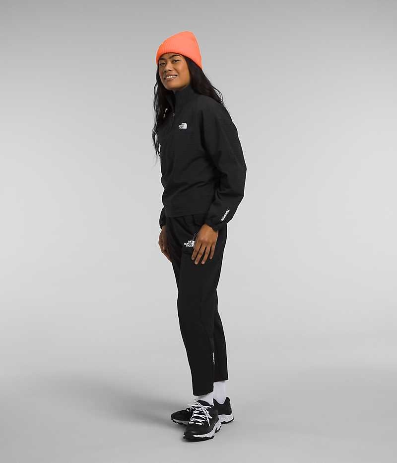Sweatshirt The North Face Tekware™ Grid 1/4 Zip Femme Noir | FR BENRK