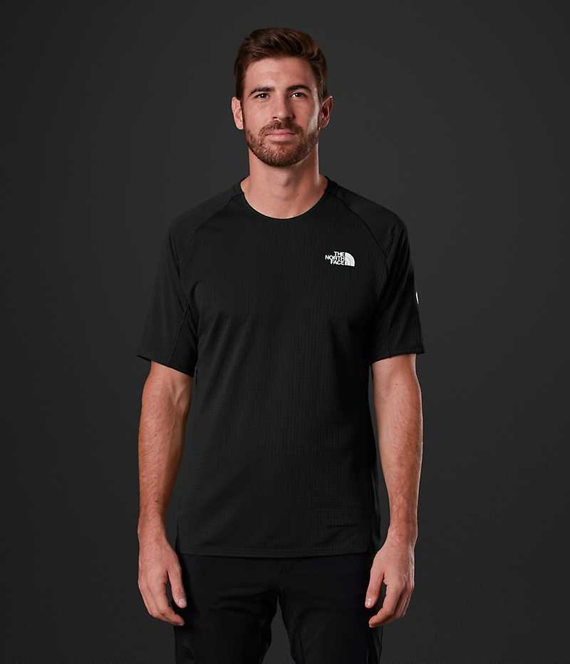 T-Shirt The North Face Summit Series Crevasse Corta Sleeve Homme Noir | FR LXMYI