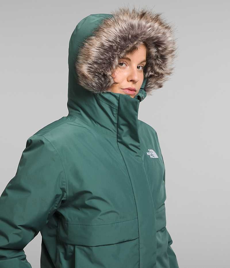 Veste Bomber The North Face Arctic Femme Turquoise | PARIS OKYGD
