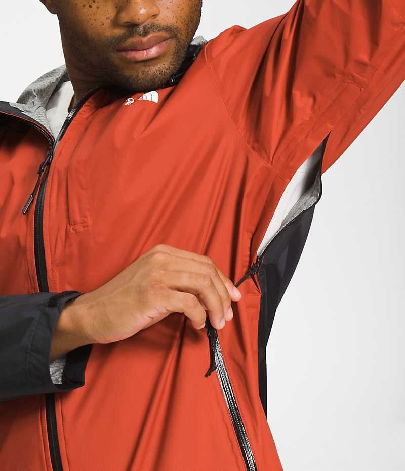 Veste Imperméable The North Face Alta Vista Homme Corail Noir | FR MCWKP
