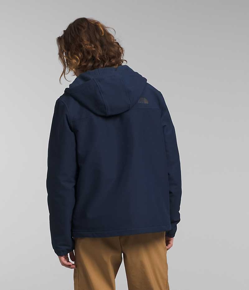Veste Softshell The North Face Camden Thermal Hoodie Homme Bleu Marine | FRANCE DSLIV
