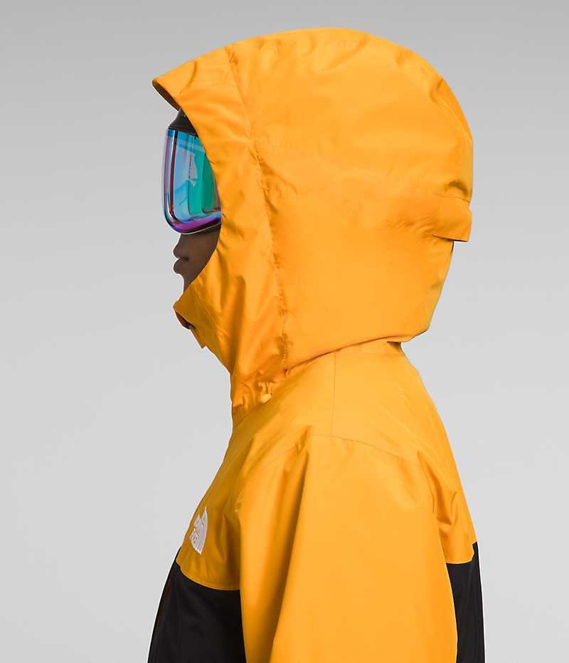 Veste À Capuche The North Face ThermoBall™ Eco Snow Triclimate® Homme Doré Noir | FR IXJPF