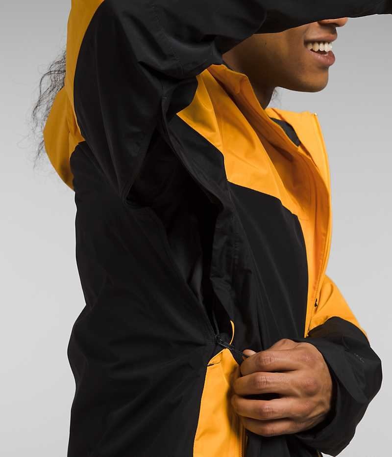 Veste À Capuche The North Face ThermoBall™ Eco Snow Triclimate® Homme Doré Noir | FR IXJPF