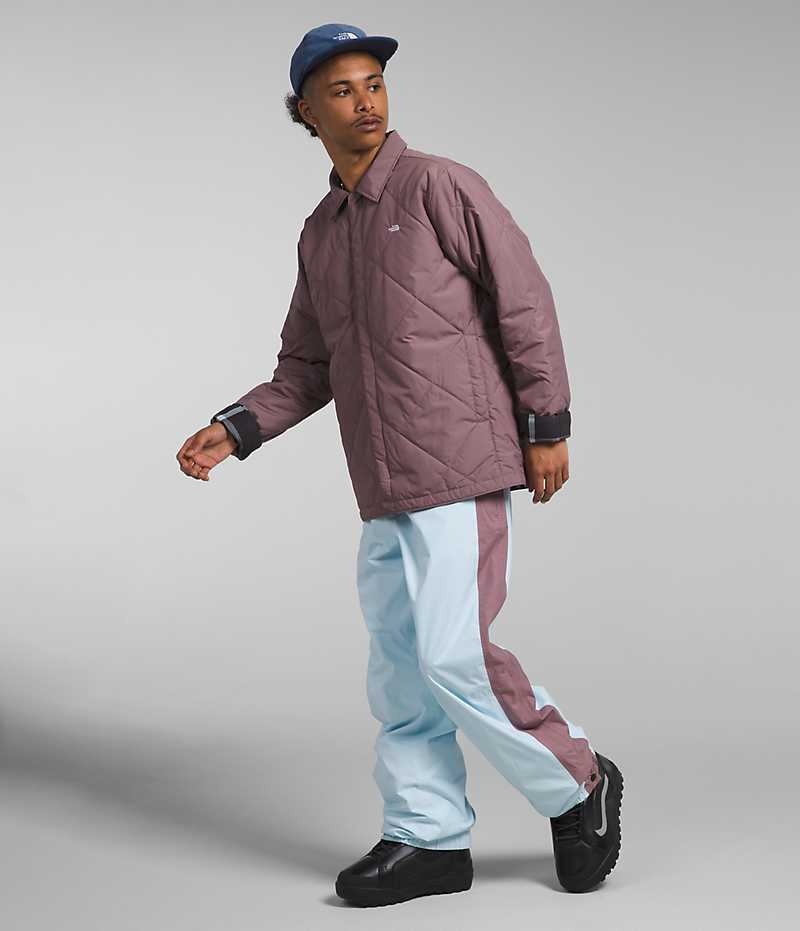 Vestes Isolées The North Face Afterburner Flannel Homme Fushia | FR UDXLZ