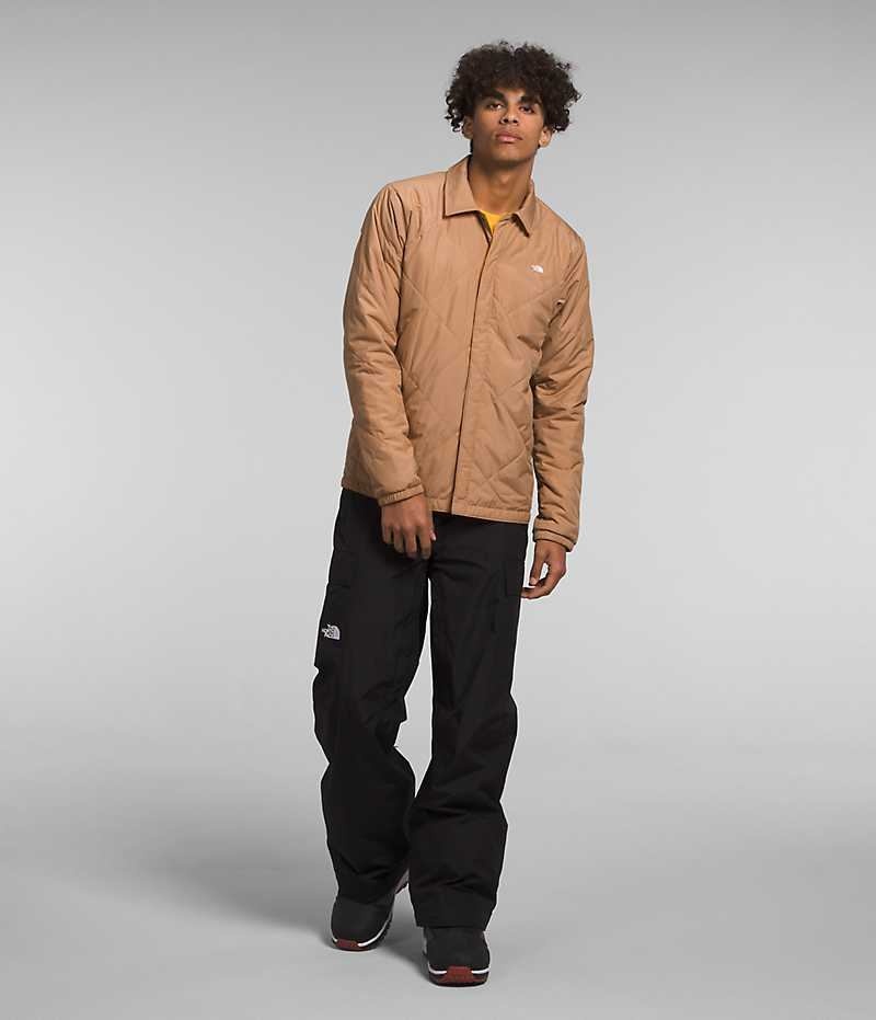 Vestes Isolées The North Face Afterburner Flannel Homme Kaki | PARIS ERDJV