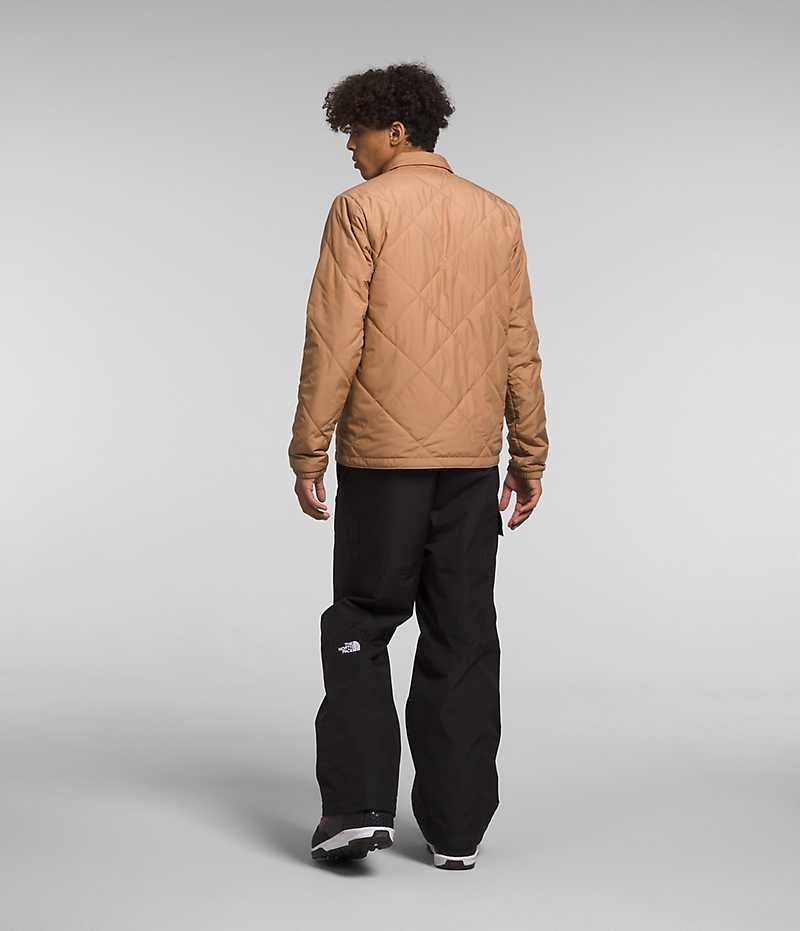 Vestes Isolées The North Face Afterburner Flannel Homme Kaki | PARIS ERDJV