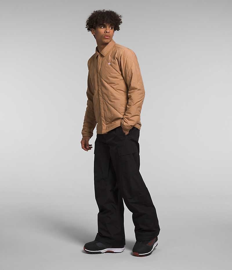 Vestes Isolées The North Face Afterburner Flannel Homme Kaki | PARIS ERDJV
