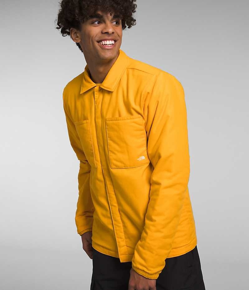 Vestes Isolées The North Face Afterburner Flannel Homme Kaki | PARIS ERDJV