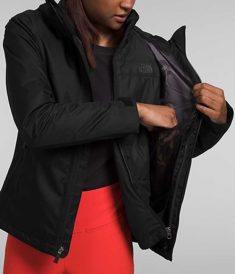Vestes Isolées The North Face Clementine Triclimate® Femme Noir | PARIS HPUBQ