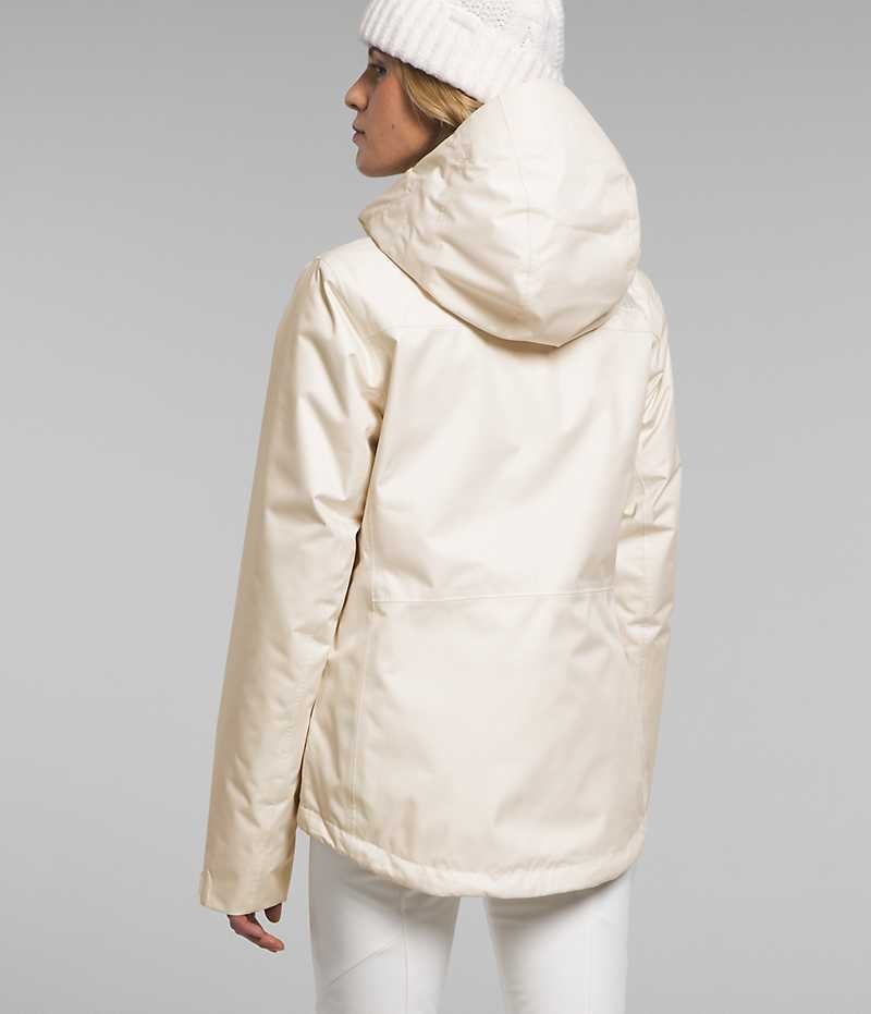 Vestes Isolées The North Face Clementine Triclimate® Femme Blanche | FR LAYSG