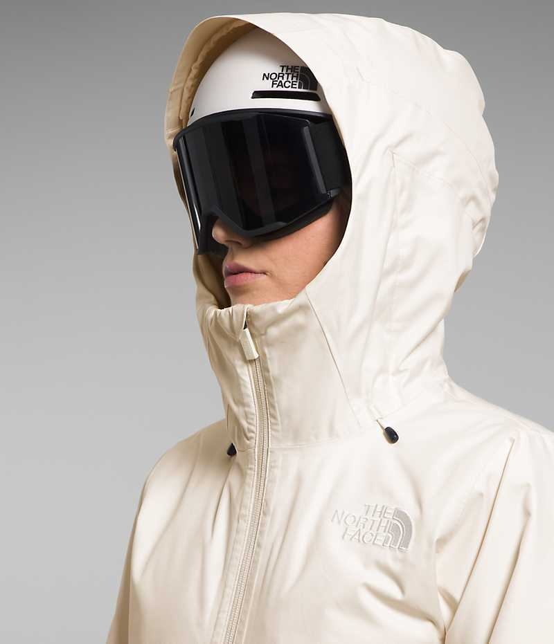 Vestes Isolées The North Face Clementine Triclimate® Femme Blanche | FR LAYSG