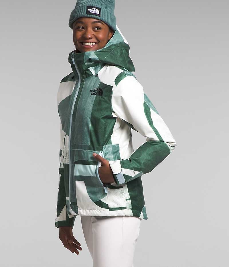 Vestes Isolées The North Face Clementine Triclimate® Femme Vert | FRANCE QCNFZ