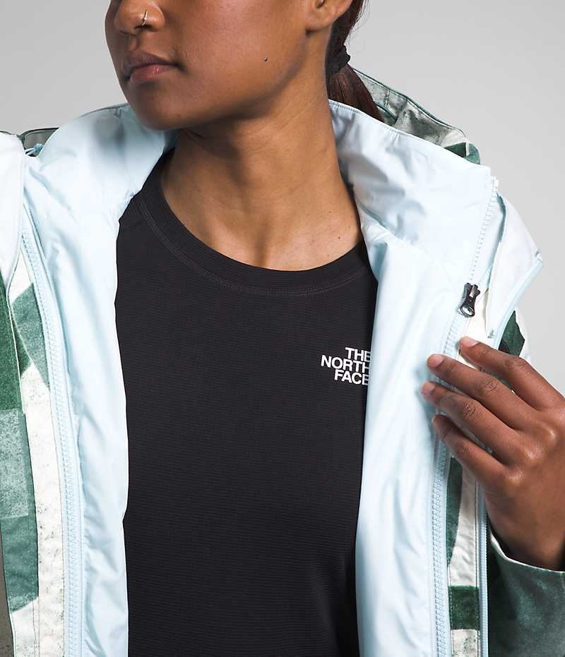 Vestes Isolées The North Face Clementine Triclimate® Femme Vert | FRANCE QCNFZ