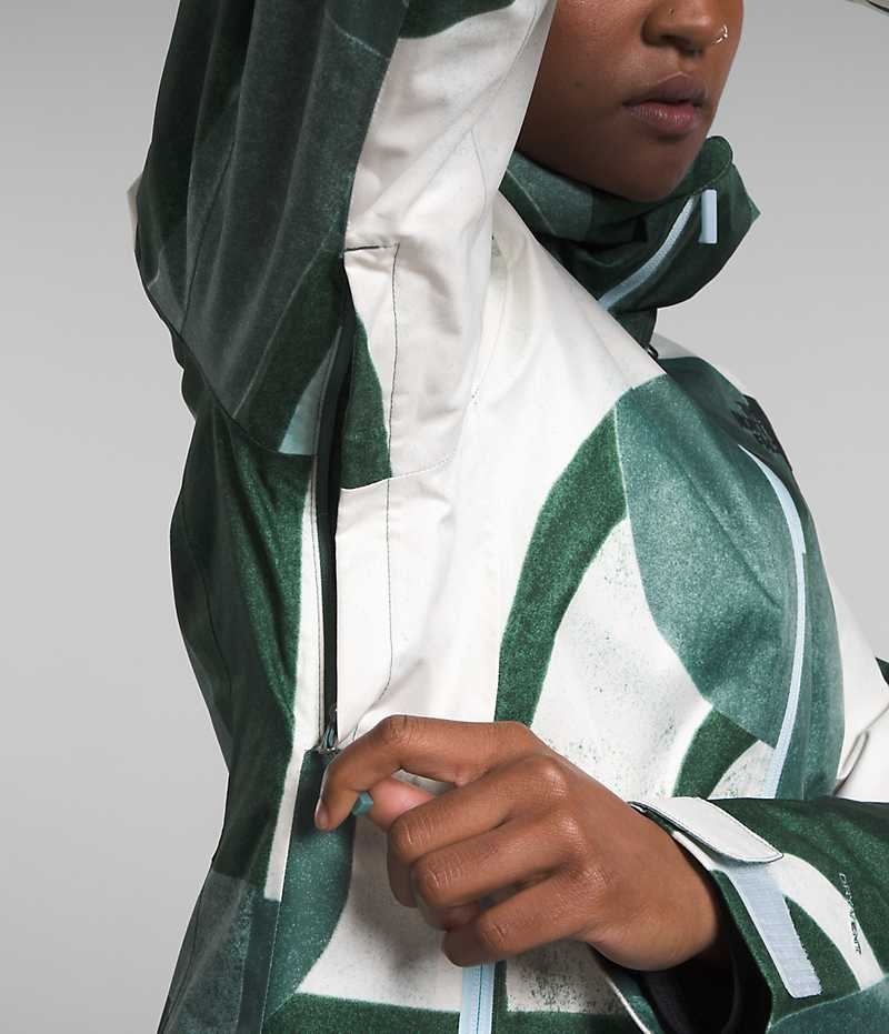 Vestes Isolées The North Face Clementine Triclimate® Femme Vert | FRANCE QCNFZ