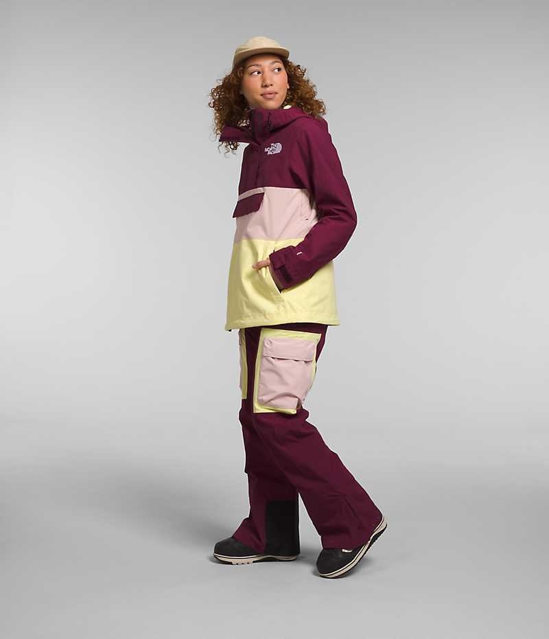 Vestes Isolées The North Face Driftview Anorak Femme Rose | FRANCE QIMKX
