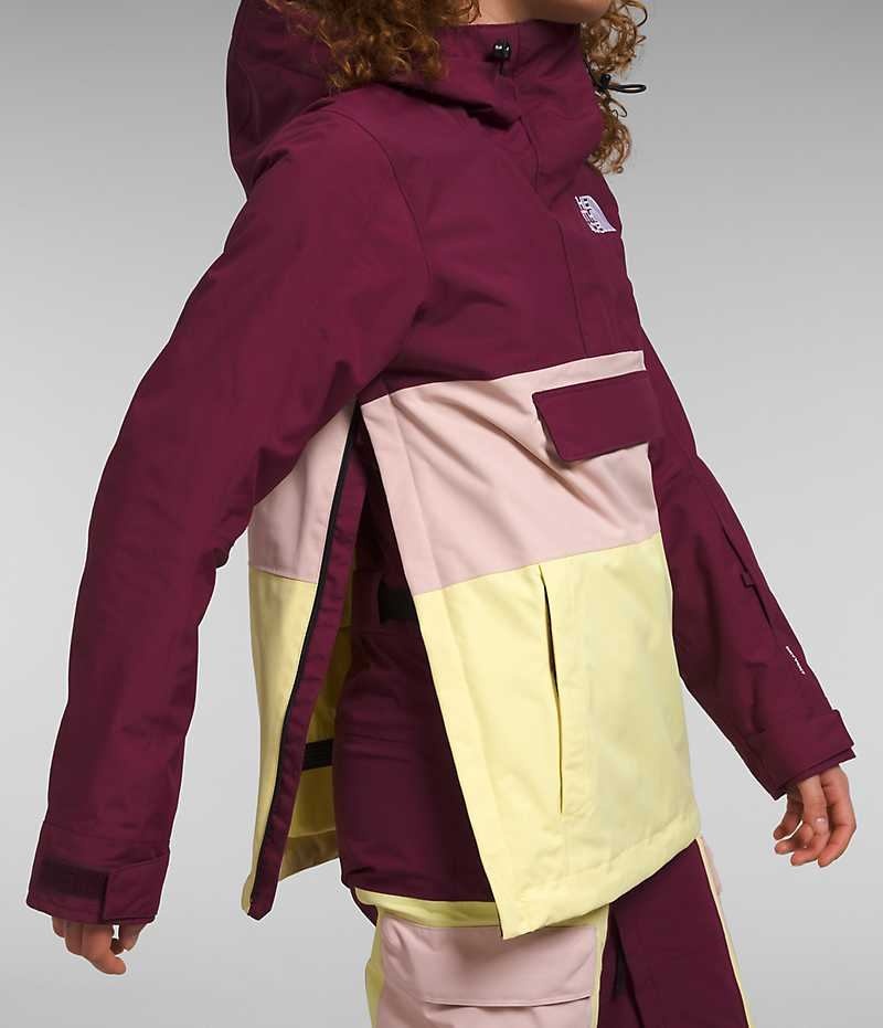 Vestes Isolées The North Face Driftview Anorak Femme Rose | FRANCE QIMKX