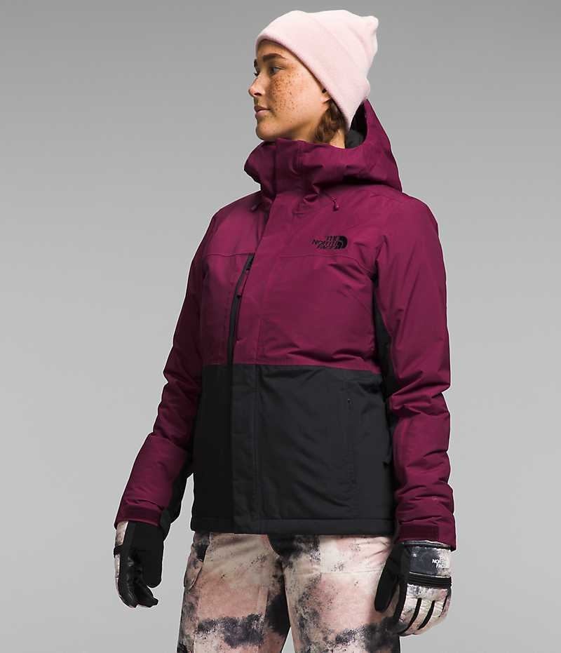 Vestes Isolées The North Face Freedom Femme Rouge Noir | FRANCE FNDLM