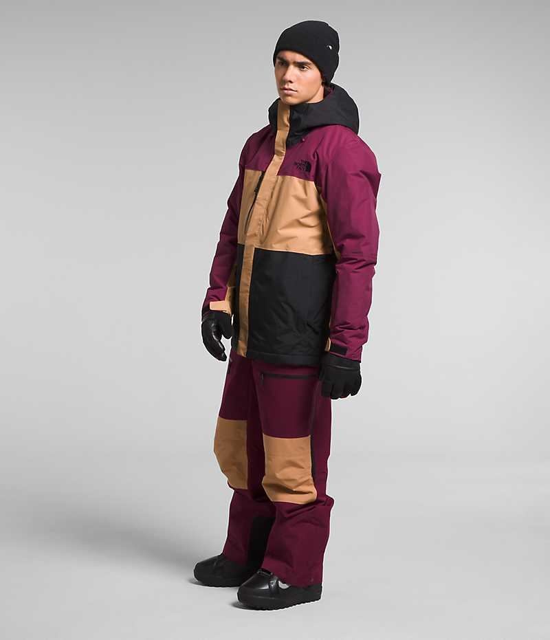 Vestes Isolées The North Face Freedom Homme Beige Fushia | FRANCE QYARV