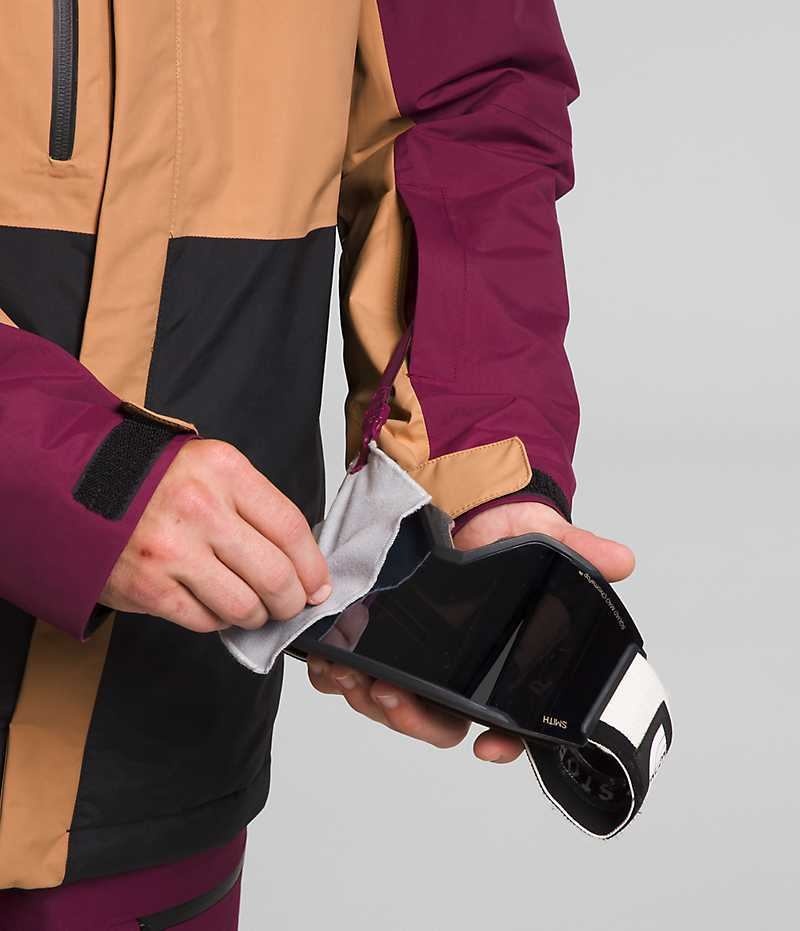 Vestes Isolées The North Face Freedom Homme Beige Fushia | FRANCE QYARV
