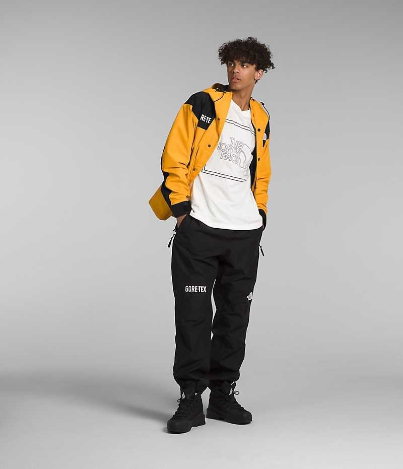 Vestes Isolées The North Face GTX Mountain Homme Doré Noir | PARIS WLFPN