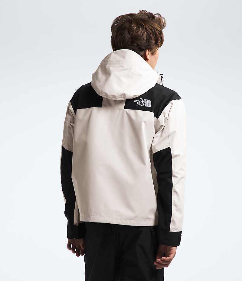 Vestes Isolées The North Face GTX Mountain Homme Blanche Noir | PARIS FPUKZ