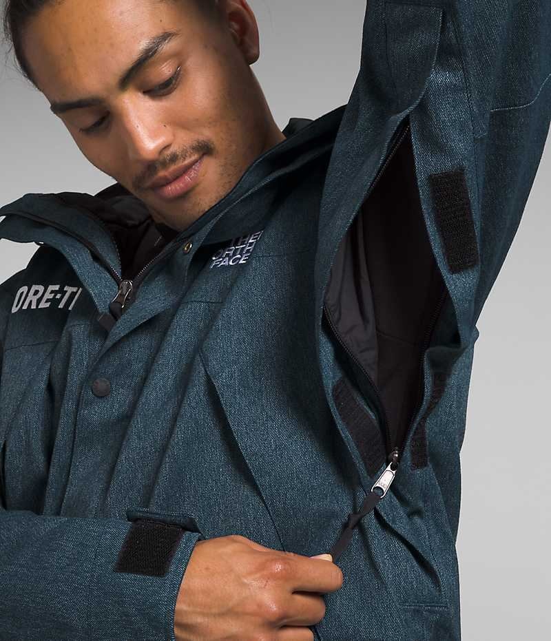 Vestes Isolées The North Face GTX Mountain Homme Bleu | FR USPXQ