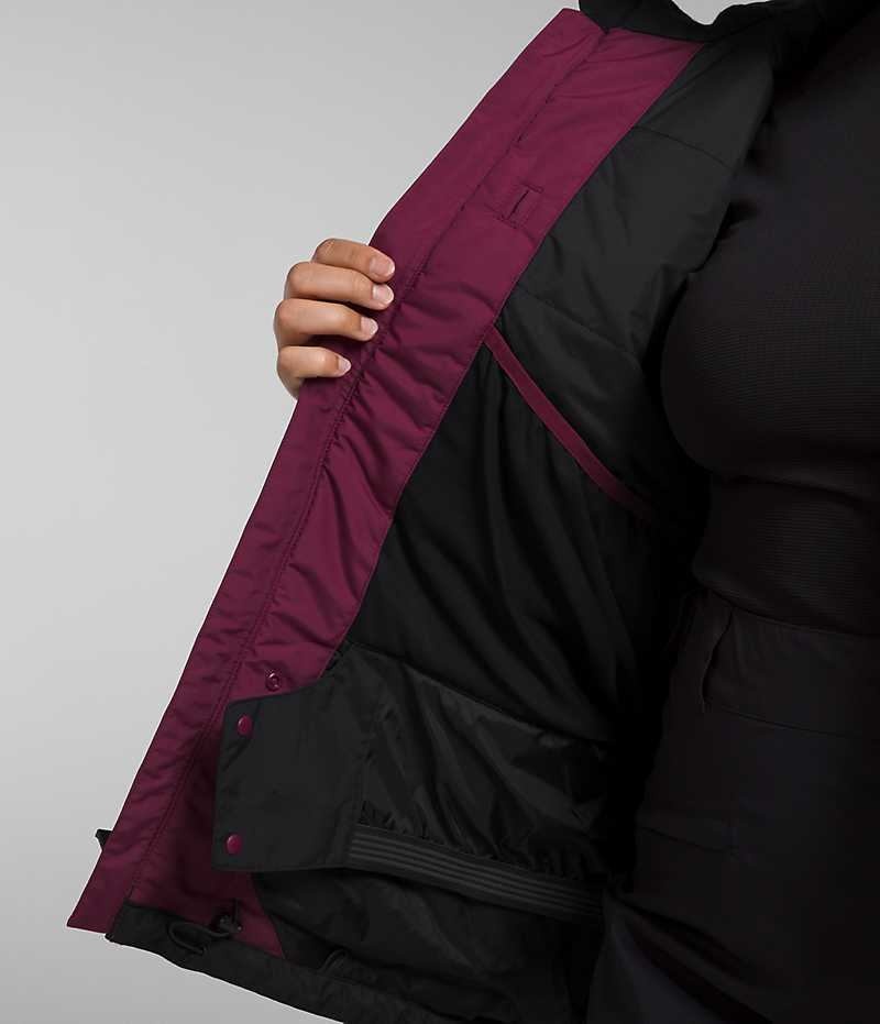 Vestes Isolées The North Face Plus Freedom Femme Fushia Noir | PARIS ERCUM