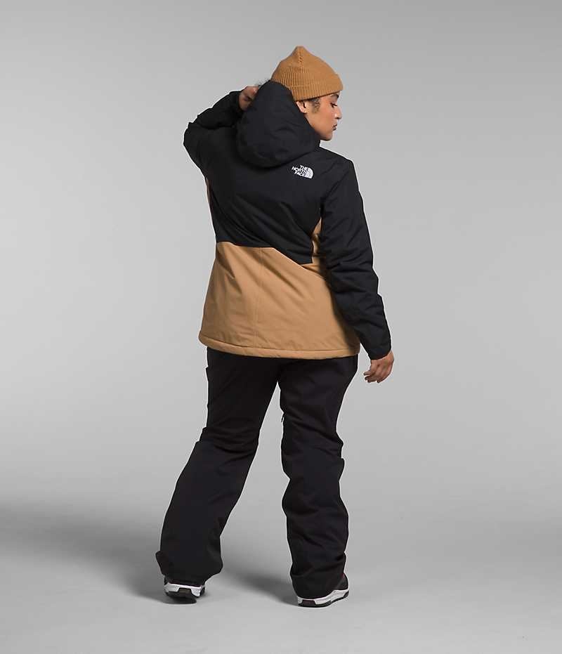 Vestes Isolées The North Face Plus Freedom Femme Kaki Noir | FR RGKJZ