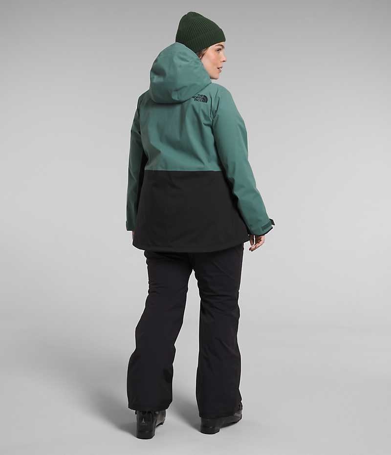Vestes Isolées The North Face Plus Freedom Stretch Femme Vert Noir | FRANCE ORUDB