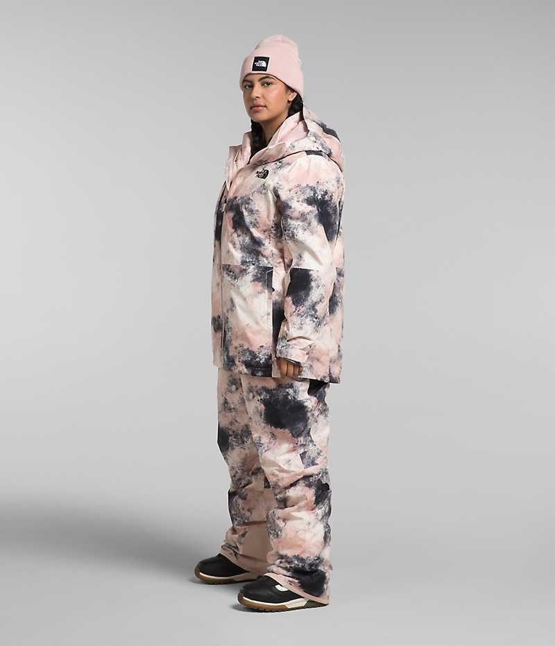 Vestes Isolées The North Face Plus ThermoBall™ Eco Snow Triclimate® Femme Rose | FR KEGOT