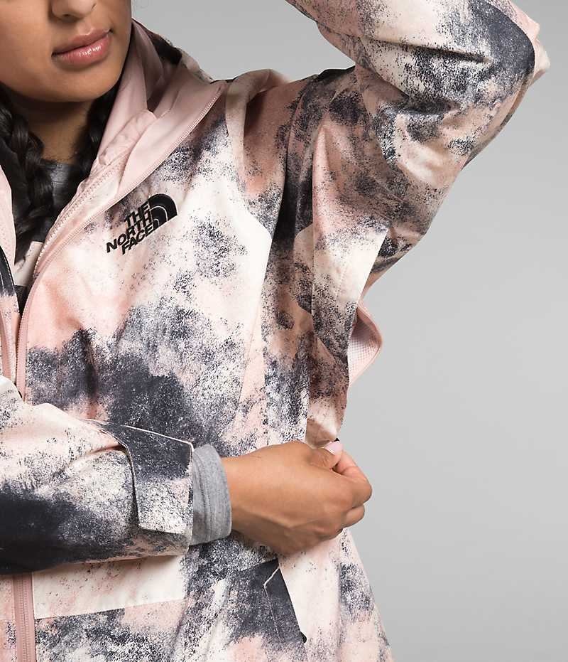 Vestes Isolées The North Face Plus ThermoBall™ Eco Snow Triclimate® Femme Rose | FR KEGOT