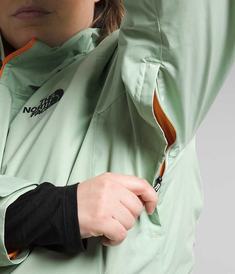 Vestes Isolées The North Face Plus ThermoBall™ Eco Snow Triclimate® Femme Menthe | FR QWHPI