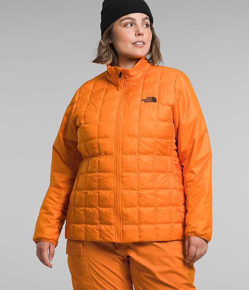 Vestes Isolées The North Face Plus ThermoBall™ Eco Snow Triclimate® Femme Menthe | FR QWHPI