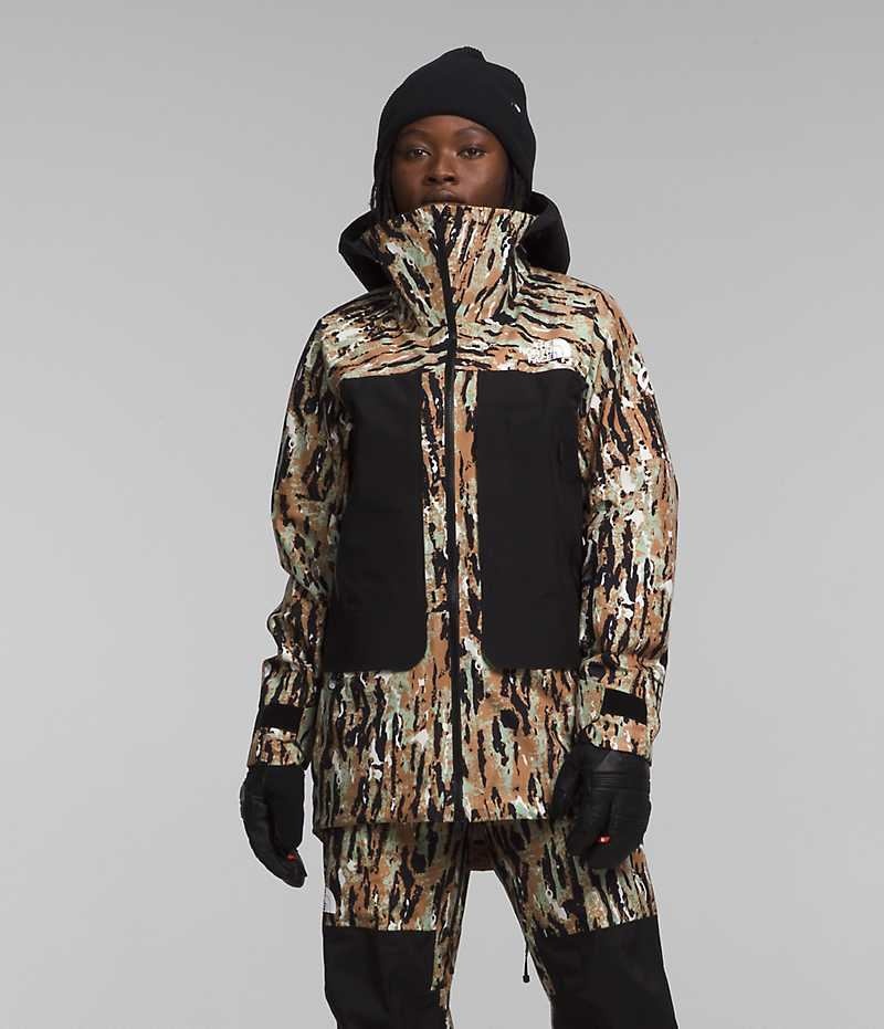 Vestes Isolées The North Face Summit Series Verbier GTX Femme Multicolore | PARIS FCBNV