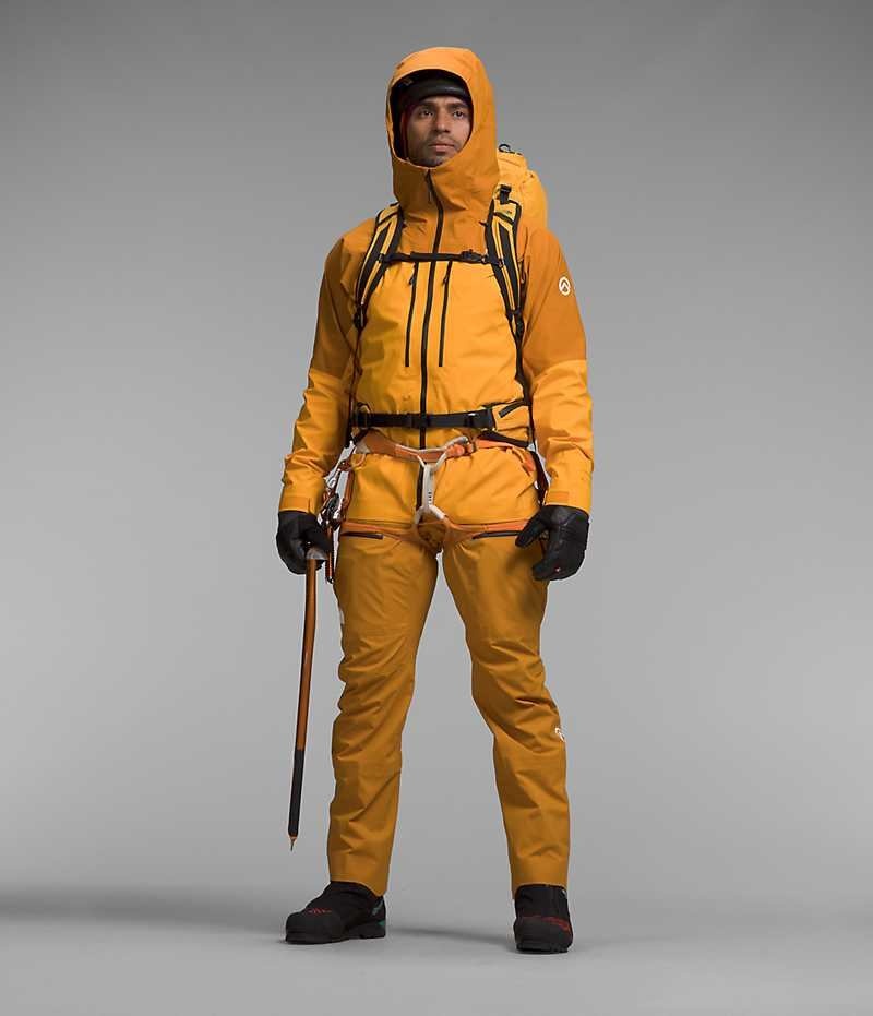 Vestes Isolées The North Face Summit Series Pumori GTX Pro Homme Doré Jaune | FR IDZRP