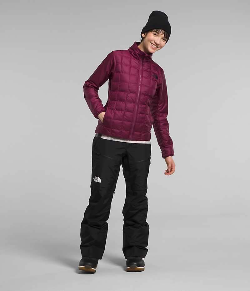 Vestes Isolées The North Face ThermoBall™ Eco Snow Triclimate® Femme Fushia | PARIS NCAHV