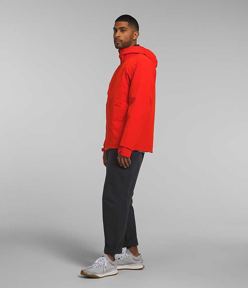 Vestes Isolées The North Face ThermoBall™ Eco Triclimate® Homme Rouge | FRANCE LUNFZ