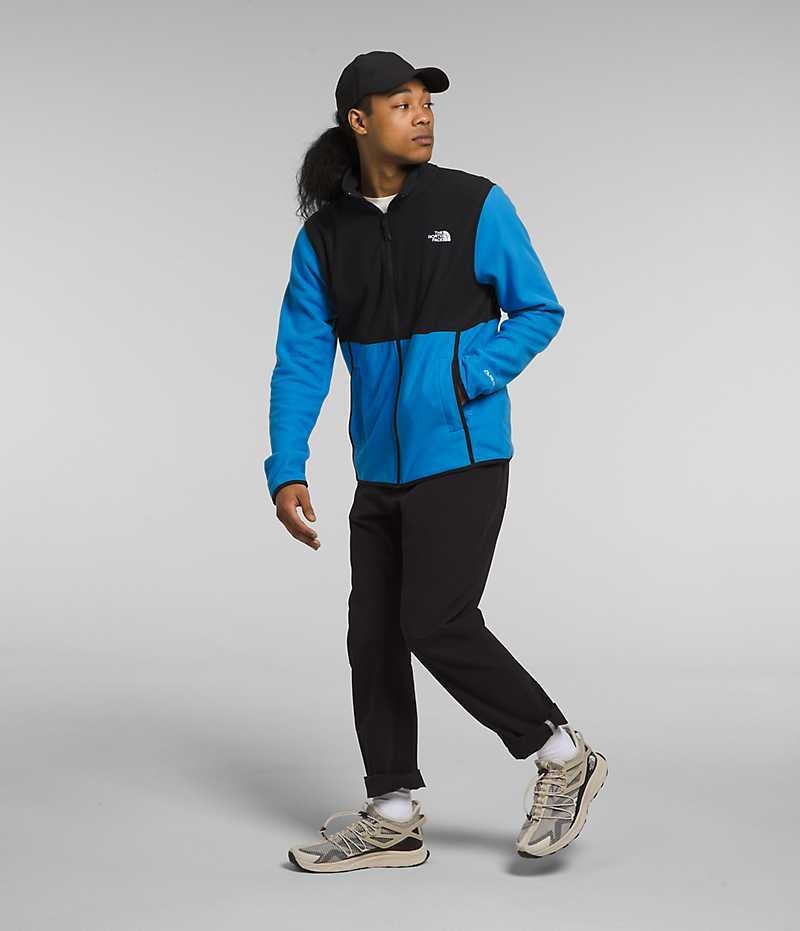 Vestes Polaires The North Face Alpine Polartec® 100 Homme Bleu Noir | FRANCE JOEQK
