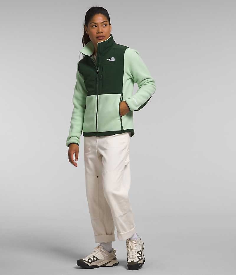 Vestes Polaires The North Face Denali Femme Vert | PARIS ATHZK