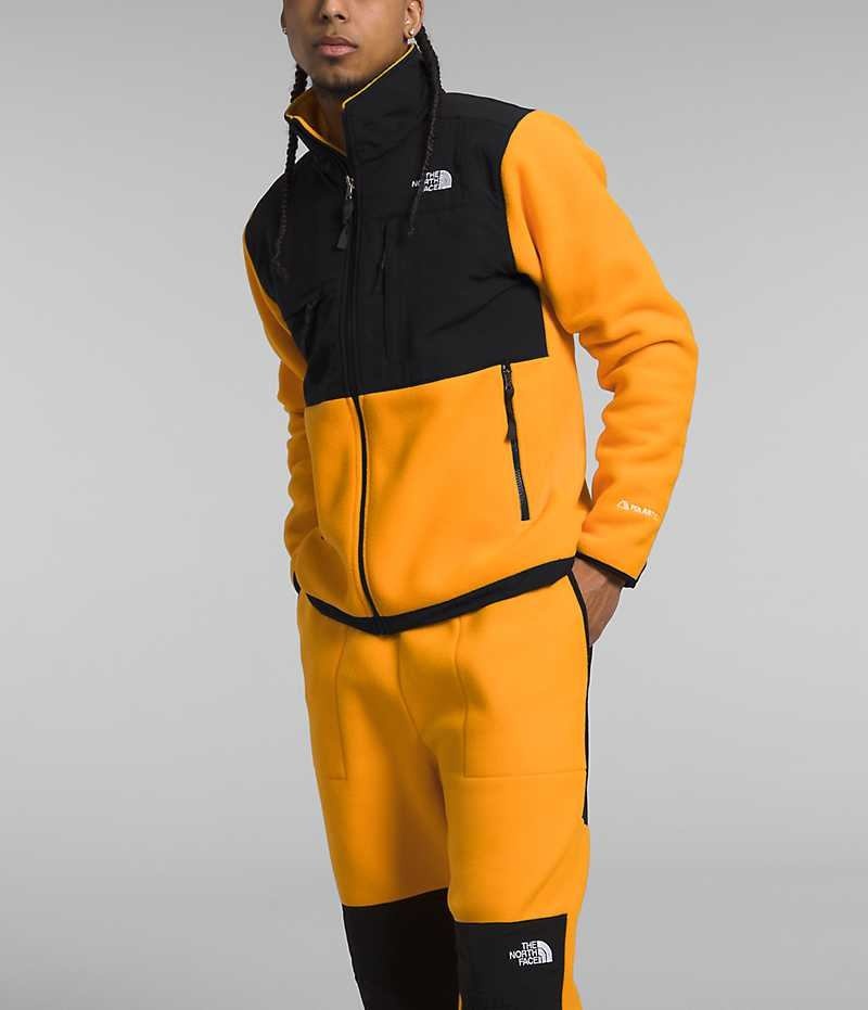 Vestes Polaires The North Face Denali Homme Doré Noir | FR HZGSY